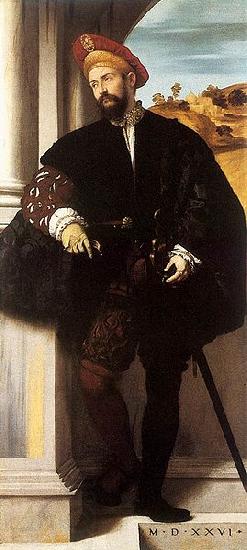 MORETTO da Brescia Portrait of a Gentleman oil painting picture